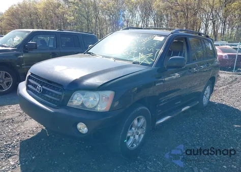 2003 Toyota Highlander Limited V6 from USA, damaged, VIN JTEHF21A430115754
